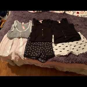 Victoria Secret short/tank top pj set